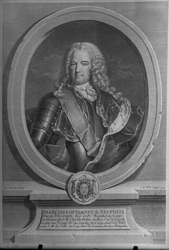 François-Louis-Anne Villeroy - 1716