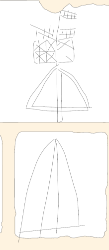 Dessin du graffiti de moulin